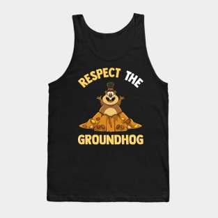 Groundhog Day Humor Tank Top